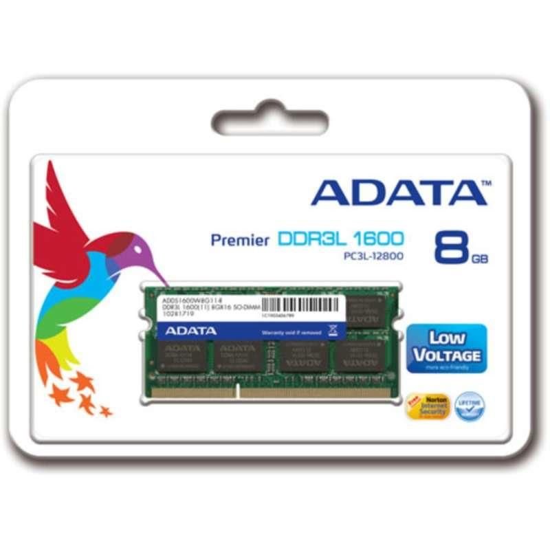 NB MEMORY 8GB PC12800 DDR3/SO ADDS1600W8G11-S ADATA