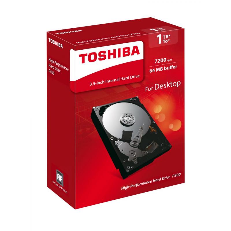 HDD SATA 1TB 7200RPM 6GB/S/64MB HDWD110UZSVA TOSHIBA HDD SATA 1TB 7200RPM 6GB/S/64MB HDWD110UZSVA TOSHIBA