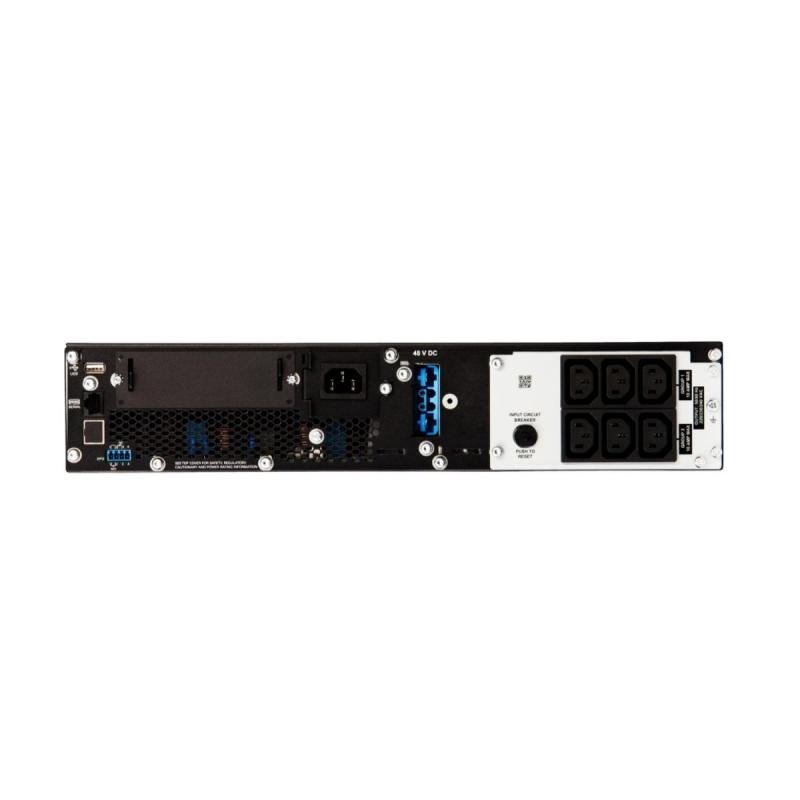 Smart-UPS On-Line, 1500VA/1500W, Rackmount 2U, 230V, 6x C13 IEC outlets, SmartSlot, Extended runtime, W/ rail kit