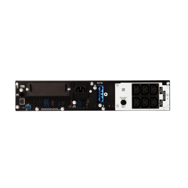 Smart-UPS On-Line, 1500VA/1500W, Rackmount 2U, 230V, 6x C13 IEC outlets, SmartSlot, Extended runtime, W/ rail kit