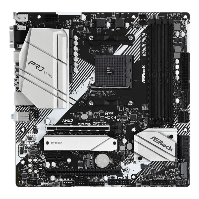 MB AMD B550 SAM4 MATX/B550M PRO4 ASROCK MB AMD B550 SAM4 MATX/B550M PRO4 ASROCK
