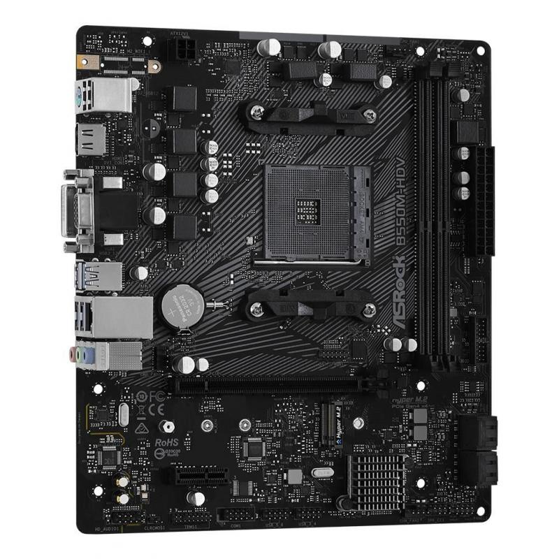 MB AMD B550 SAM4 MATX/B550M-HDV ASROCK