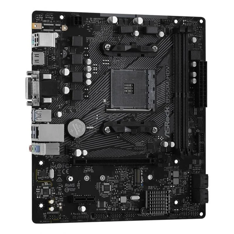MB AMD B550 SAM4 MATX/B550M-HDV ASROCK
