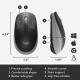 MOUSE USB OPTICAL WRL M190/GREY 910-005906 LOGITECH