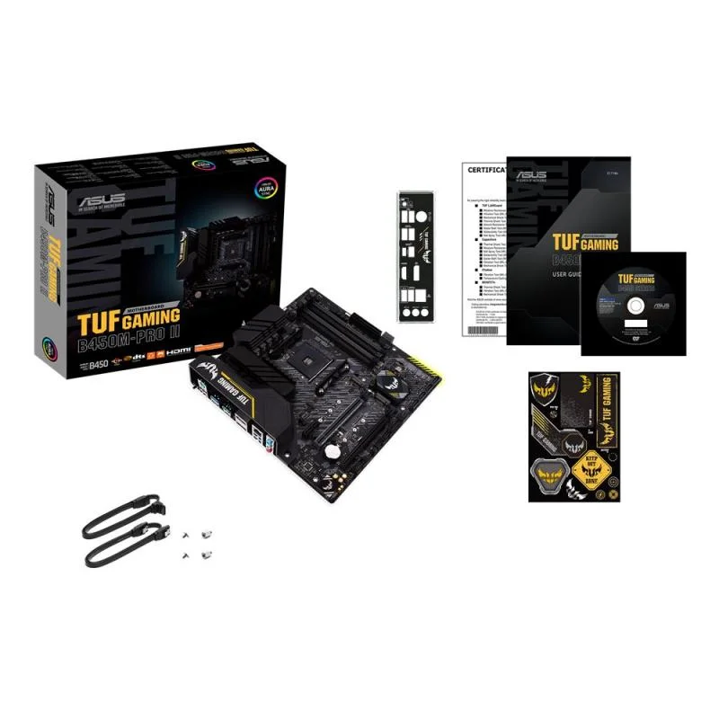 MB AMD B450 SAM4 MATX/TUF GAMING B450M-PRO II ASUS MB AMD B450 SAM4 MATX/TUF GAMING B450M-PRO II ASUS