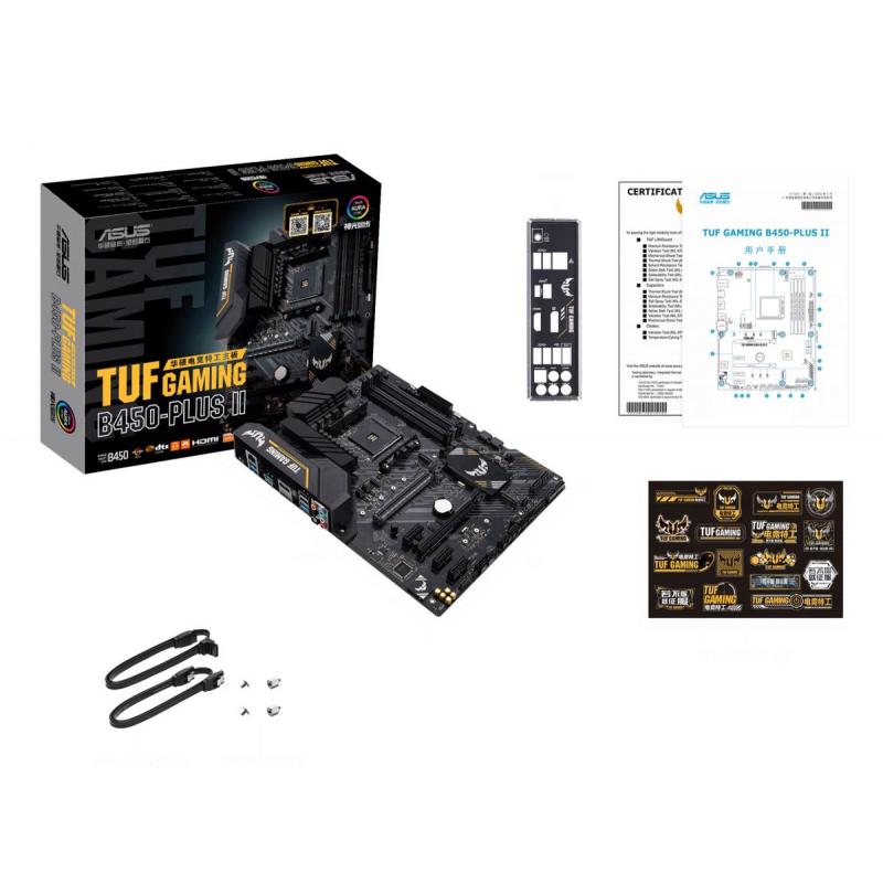 MB AMD B450 SAM4 ATX/TUF GAMING B450-PLUS II ASUS