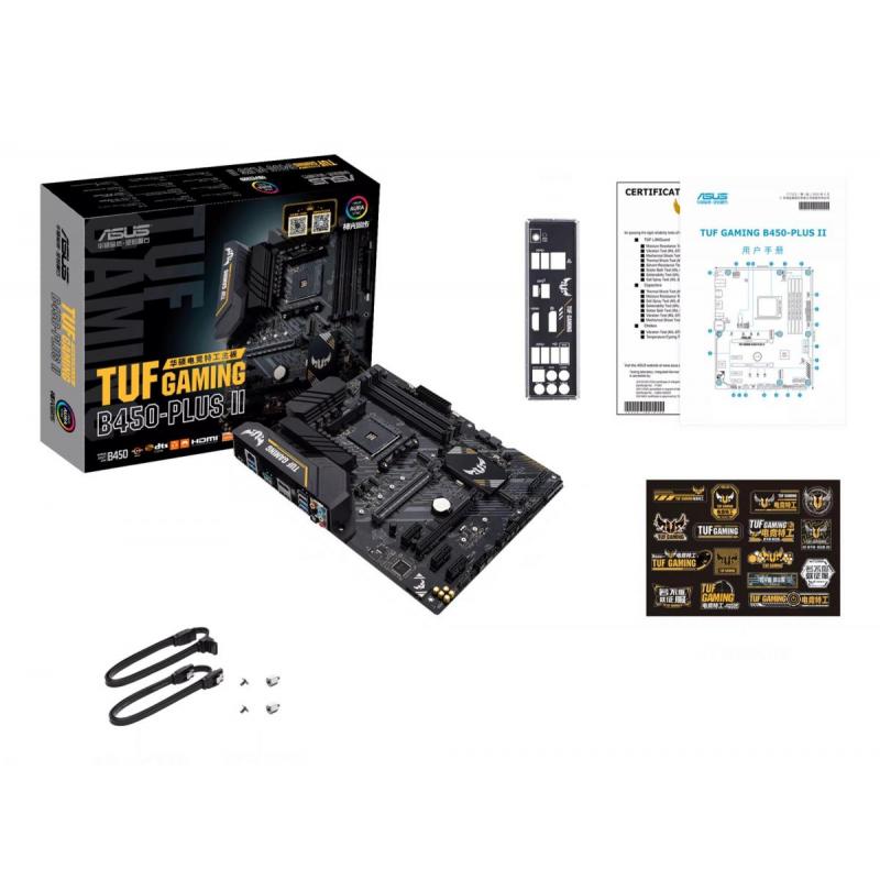 MB AMD B450 SAM4 ATX/TUF GAMING B450-PLUS II ASUS
