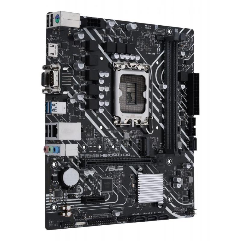 MB H610 S1700 MATX/PRIME H610M-D D4 ASUS