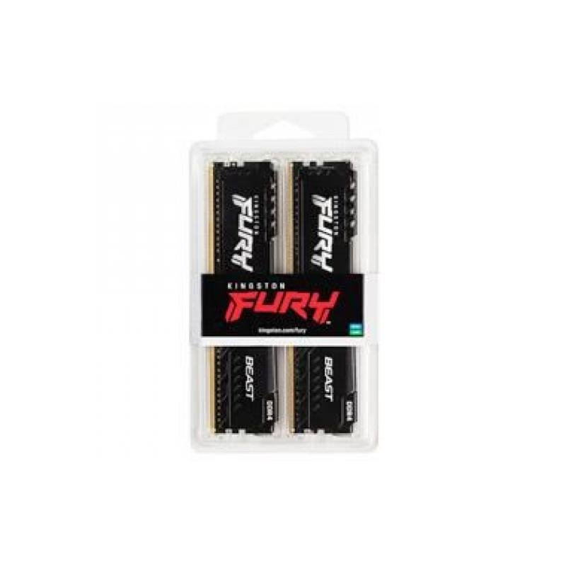 MEMORY DIMM 16GB PC25600 DDR4/KIT2 KF432C16BBK2/16 KINGSTON