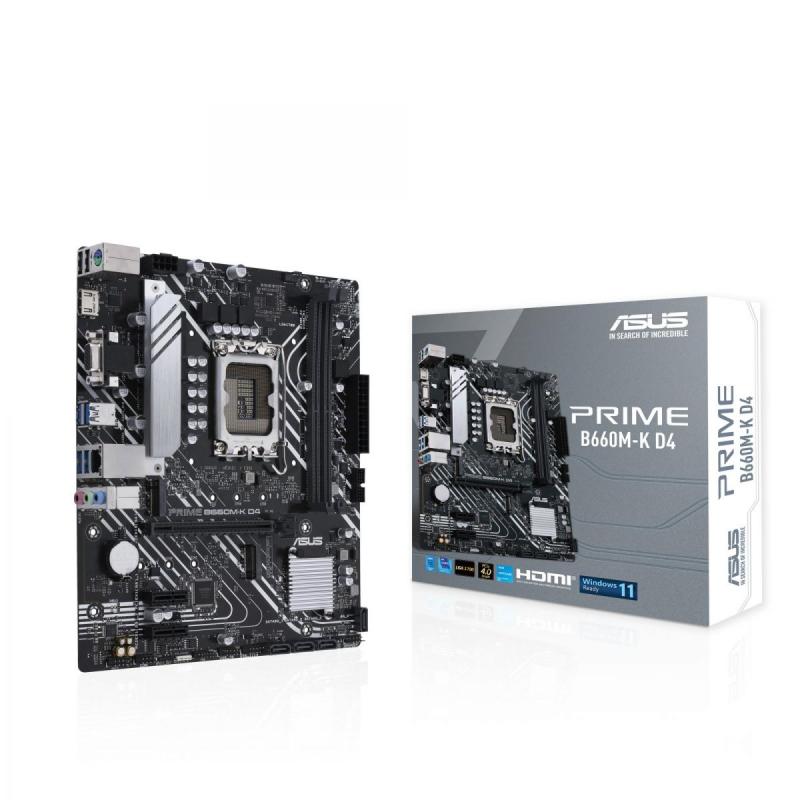 MB B660 S1700 MATX/PRIME B660M-K D4 ASUS MB B660 S1700 MATX/PRIME B660M-K D4 ASUS