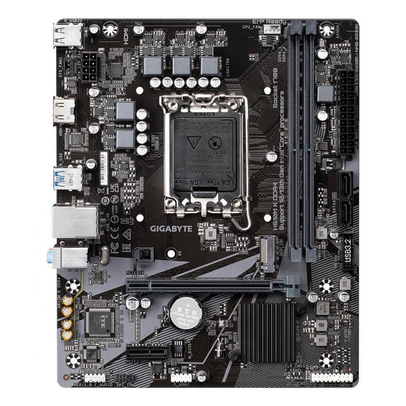MB H610 S1700 MATX/H610M K DDR4 GIGABYTE MB H610 S1700 MATX/H610M K DDR4 GIGABYTE