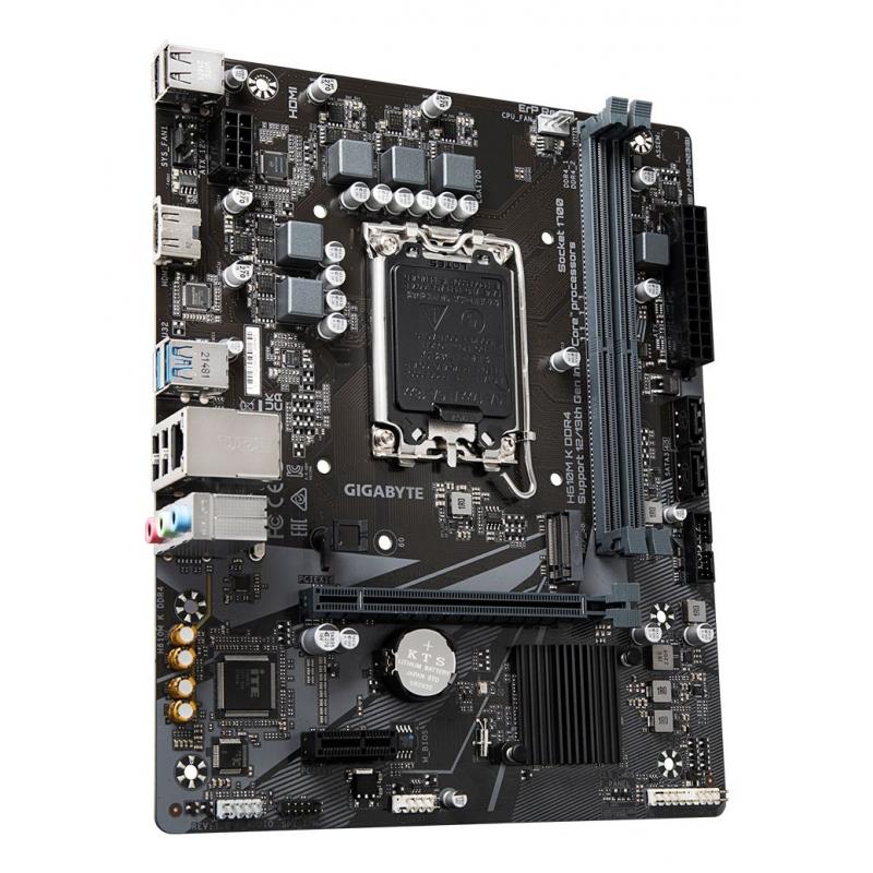 MB H610 S1700 MATX/H610M K DDR4 GIGABYTE MB H610 S1700 MATX/H610M K DDR4 GIGABYTE