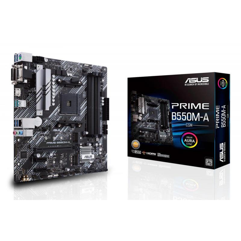 MB AMD B550 SAM4 MATX/PRIME B550M-A/CSM ASUS