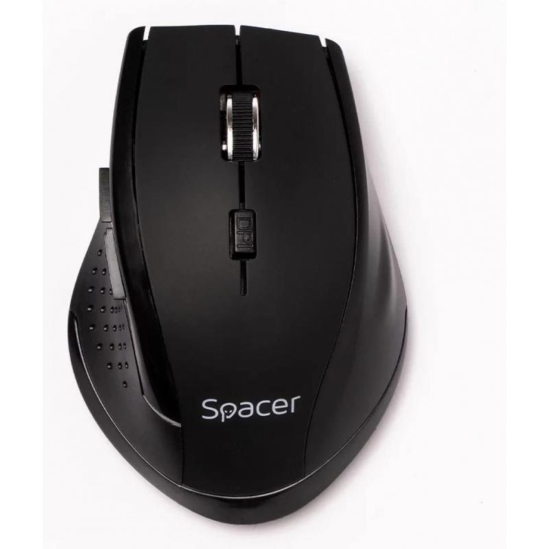 MOUSE USB OPTICAL WRL/BLACK SPMO-291 SPACER MOUSE USB OPTICAL WRL/BLACK SPMO-291 SPACER