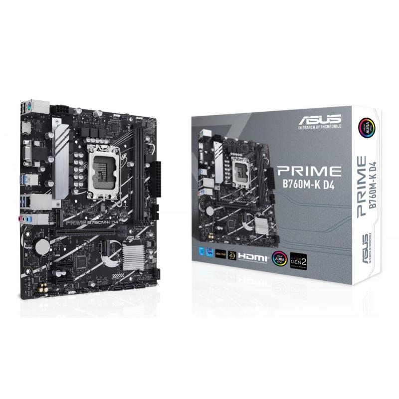 MB B760 S1700 MATX/PRIME B760M-K D4 ASUS