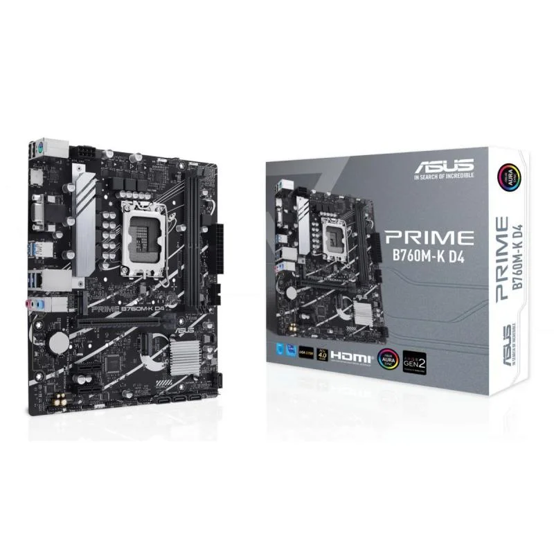MB B760 S1700 MATX/PRIME B760M-K D4 ASUS