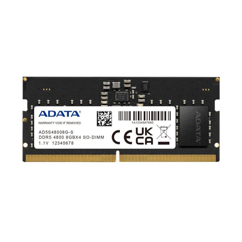 NB MEMORY 8GB DDR5-4800 SO/AD5S48008G-S ADATA