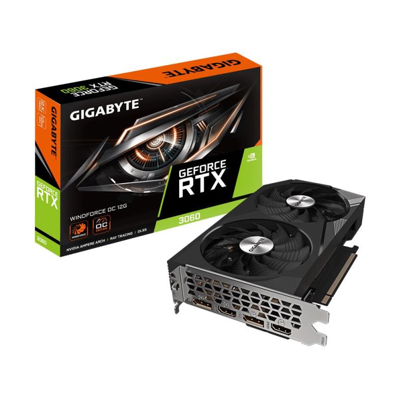 VGA PCIE16 RTX3060 12GB GDDR6/N3060WF2OC-12GD 2.0 GIGABYTE VGA PCIE16 RTX3060 12GB GDDR6/N3060WF2OC-12GD 2.0 GIGABYTE