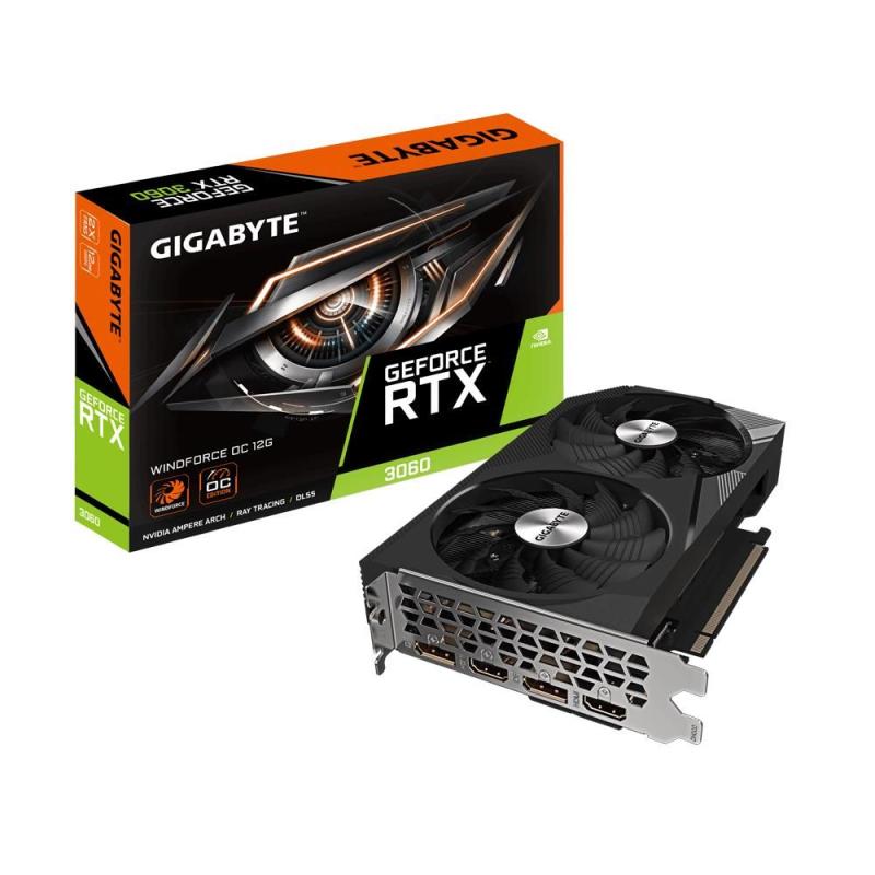 VGA PCIE16 RTX3060 12GB GDDR6/N3060WF2OC-12GD 2.0 GIGABYTE VGA PCIE16 RTX3060 12GB GDDR6/N3060WF2OC-12GD 2.0 GIGABYTE