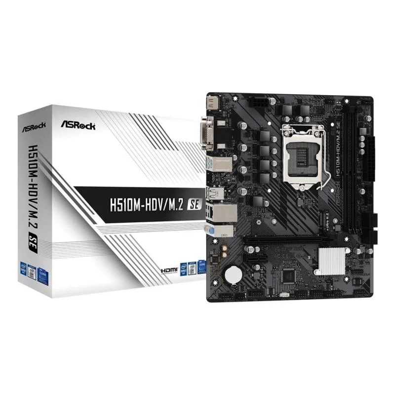 MB H470 S1200 MATX/H510M-HDV/M.2 SE ASROCK MB H470 S1200 MATX/H510M-HDV/M.2 SE ASROCK