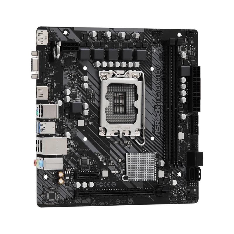 MB H610 S1700 MATX/H610M-HDV ASROCK MB H610 S1700 MATX/H610M-HDV ASROCK