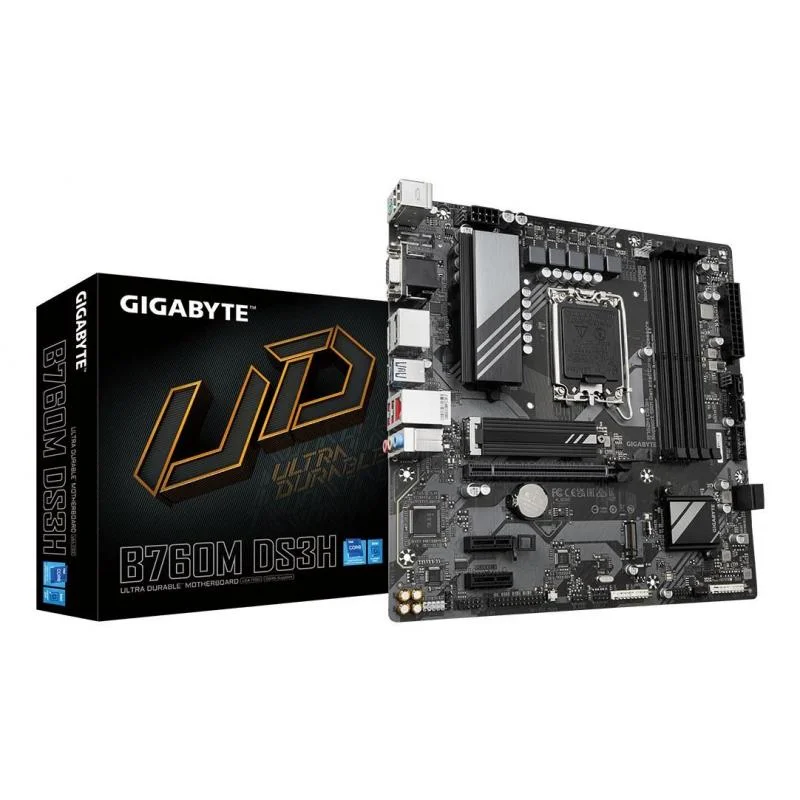 MB B760 S1700 MATX/B760M DS3H GIGABYTE MB B760 S1700 MATX/B760M DS3H GIGABYTE
