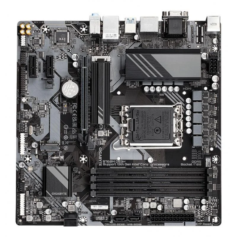 MB B760 S1700 MATX/B760M DS3H GIGABYTE MB B760 S1700 MATX/B760M DS3H GIGABYTE