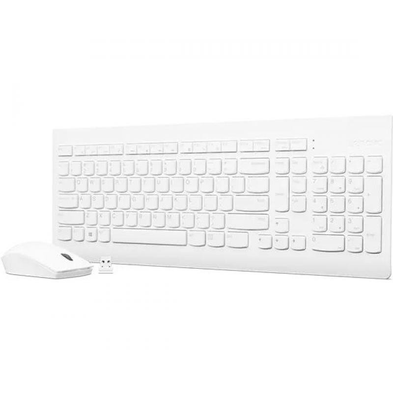 KEYBOARD +MOUSE WRL 510/WHITE GX30W75336 LENOVO KEYBOARD +MOUSE WRL 510/WHITE GX30W75336 LENOVO