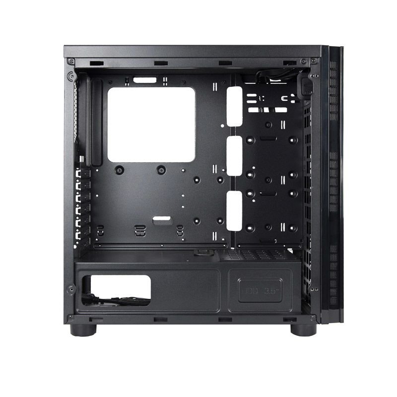 CASE MIDITOWER ATX W/O PSU/HAWK BLACK AL-02B-OP CHIEFTEC