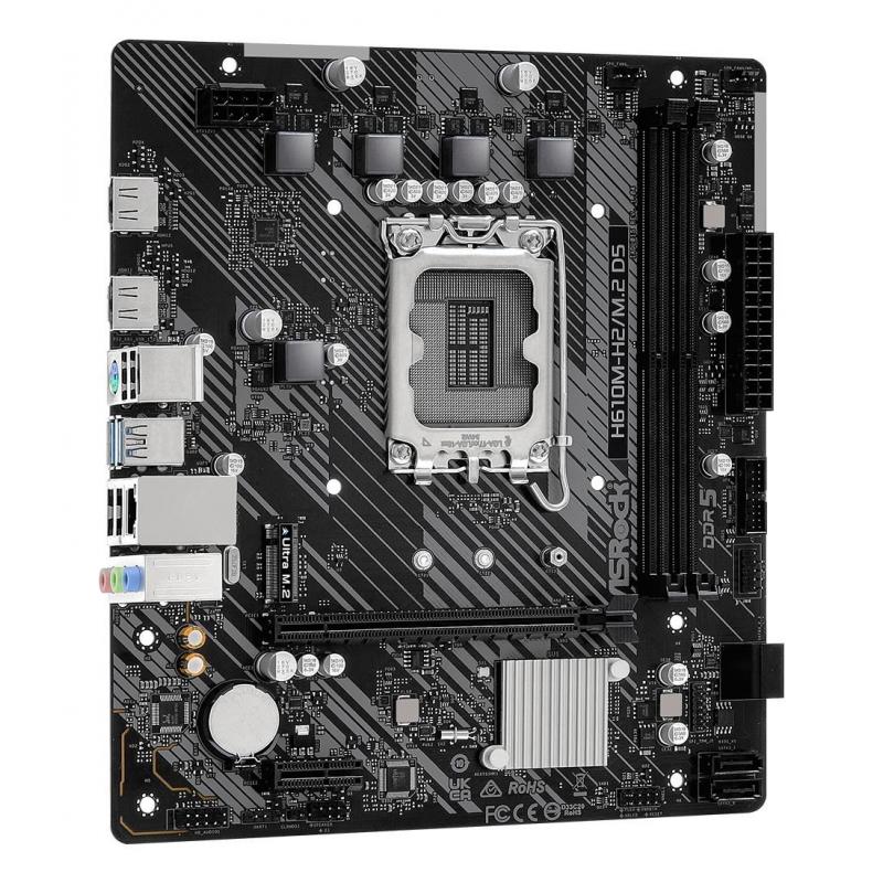 MB H610 S1700 MATX/H610M-H2/M.2 D5 ASROCK MB H610 S1700 MATX/H610M-H2/M.2 D5 ASROCK