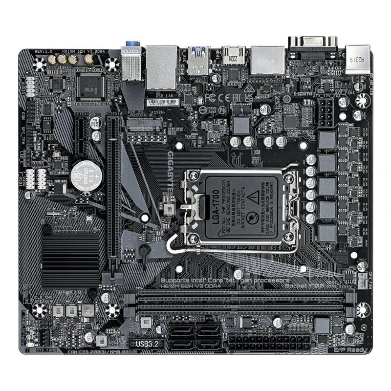 MB H610 S1700 MATX/H610M S2H V3 DDR4 GIGABYTE