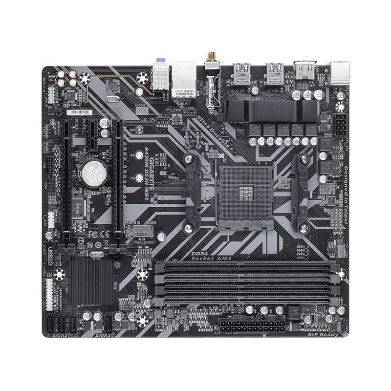 MB AMD B450 SAM4 MATX/B450M DS3H WIFI 1.5 GIGABYTE MB AMD B450 SAM4 MATX/B450M DS3H WIFI 1.5 GIGABYTE