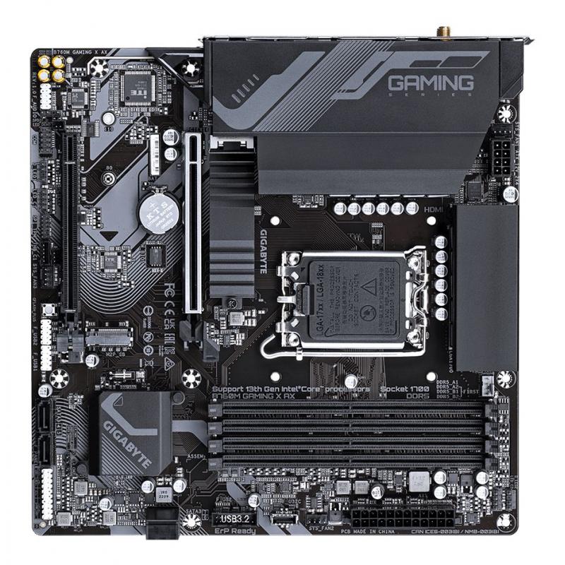 MB B760 S1700 MATX/B760M GAMING X AX 1.1 GIGABYTE