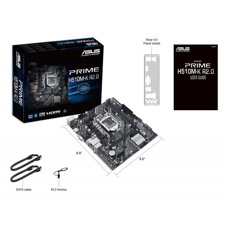 MB H470 S1200 MATX/PRIME H510M-K R2.0 ASUS