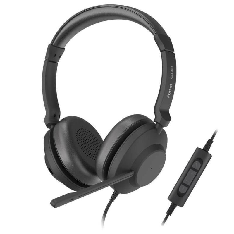 HEADSET BUSINESS STEREO USB-A/AXH-ONEUCD AXTEL