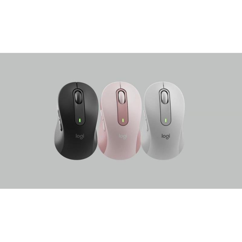 MOUSE USB OPTICAL WRL M650 L/WHITE LEFT 910-006240 LOGITECH