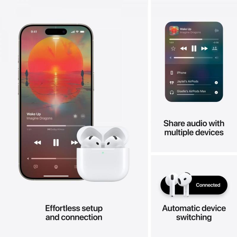 AirPods 4 with Active Noise Cancellation AirPods 4 with Active Noise Cancellation