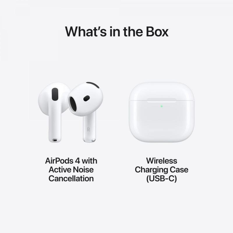 AirPods 4 with Active Noise Cancellation AirPods 4 with Active Noise Cancellation