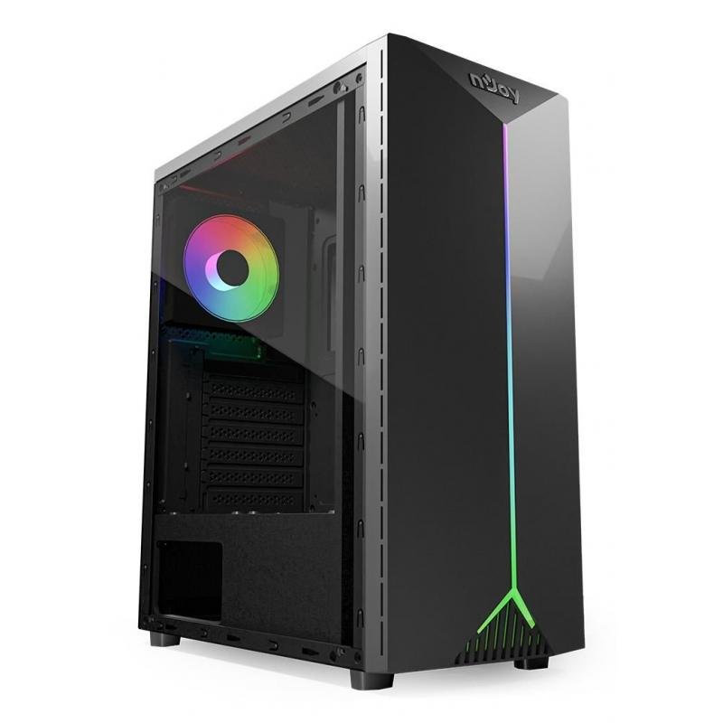 CASE MIDITOWER ATX W/O PSU/ANIL CSMD-AE00UAI-BL01B NJOY