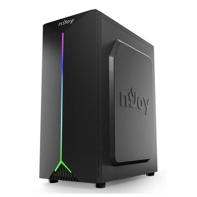 CASE MIDITOWER ATX W/O PSU/ANIL CSMD-AE00UAI-BL01B NJOY