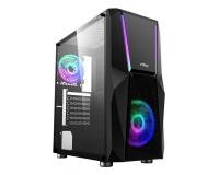 CASE MIDITOWER ATX W/O PSU/FORT CSMD-E000UFO-BL01B NJOY