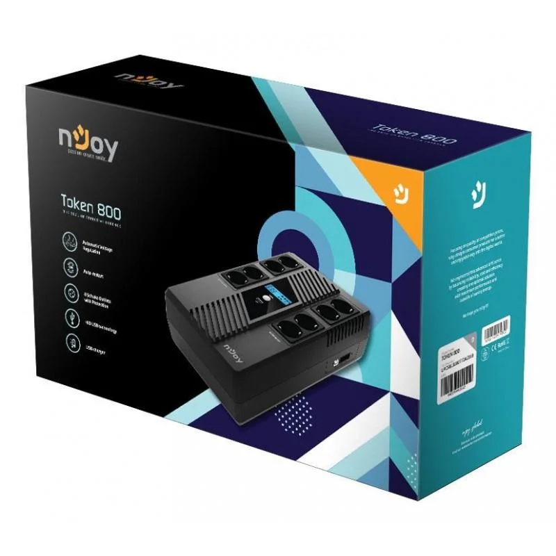 UPS BRICK TOKEN 800 800VA/UPCSBLS680TTOAZ01B NJOY UPS BRICK TOKEN 800 800VA/UPCSBLS680TTOAZ01B NJOY