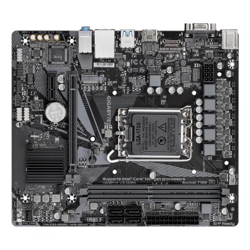 MB H610 S1700 MATX/H610M H V3 DDR4 GIGABYTE