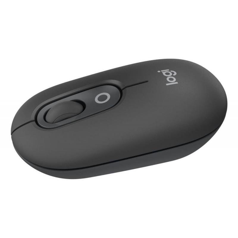 MOUSE USB OPTICAL WRL POP/GRAPHITE 910-007412 LOGITECH