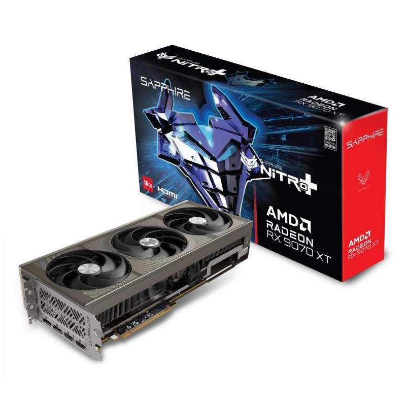 VGA PCIE16 RX9070XT 16GB GDDR6/NITRO+ 11348-01-20G SAPPHIRE VGA PCIE16 RX9070XT 16GB GDDR6/NITRO+ 11348-01-20G SAPPHIRE