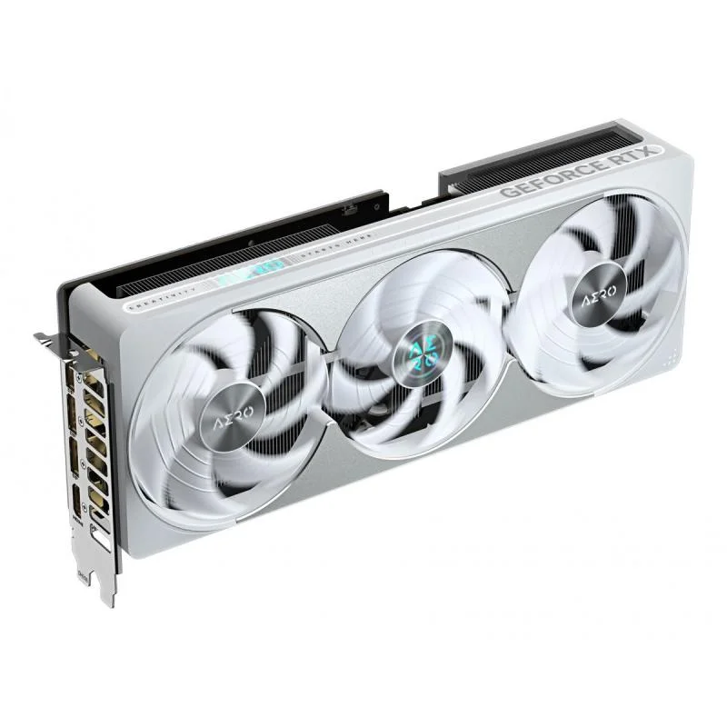 GeForce RTX 5080 AERO OC SFF 16G Graphics Card - 16GB GDDR7, 256bit, PCI-E 5.0, 2730MHz Core Clock, 3 x DisplayPort, 1 x HDMI, GV-N5080AERO OC-16GD
