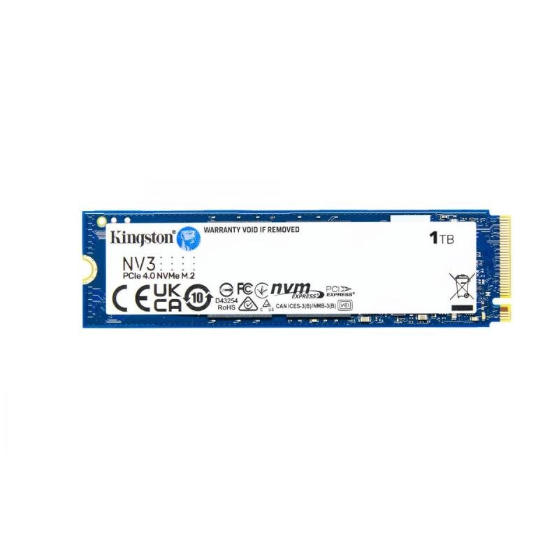 SSD PCIE G4 M.2 NVME 1TB/SNV3S/1000GBK KINGSTON