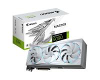 AORUS GeForce RTX 5090 MASTER ICE 32G Graphics Card - 32GB GDDR7, 512bit, PCI-E 5.0, 2655MHz Core Clock, 3 x DP 2.1a, 1 x HDMI 2.1b, NVIDIA DLSS 4, GV-N5090AORUSM ICE-32GD