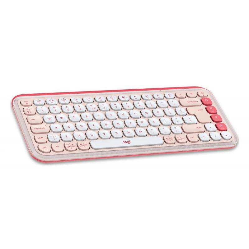KEYBOARD +MOUSE COMBO POP ICON/ROSE 920-013142 LOGITECH KEYBOARD +MOUSE COMBO POP ICON/ROSE 920-013142 LOGITECH