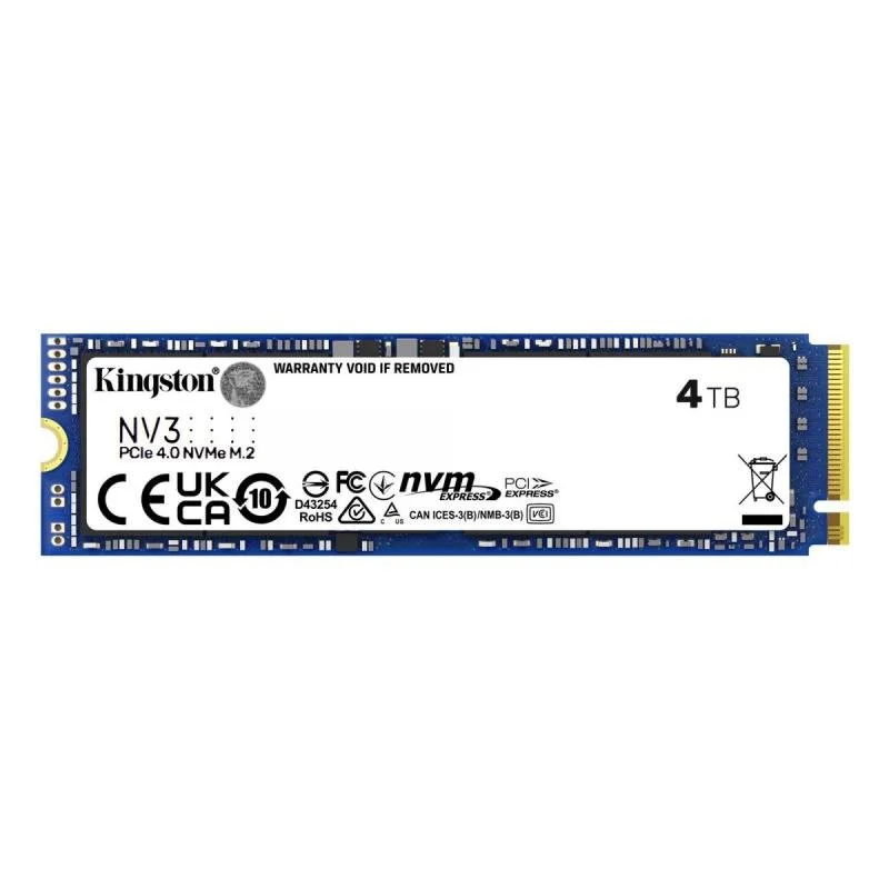 SSD PCIE G4 M.2 NVME 4TB/SNV3S/4000G KINGSTON
